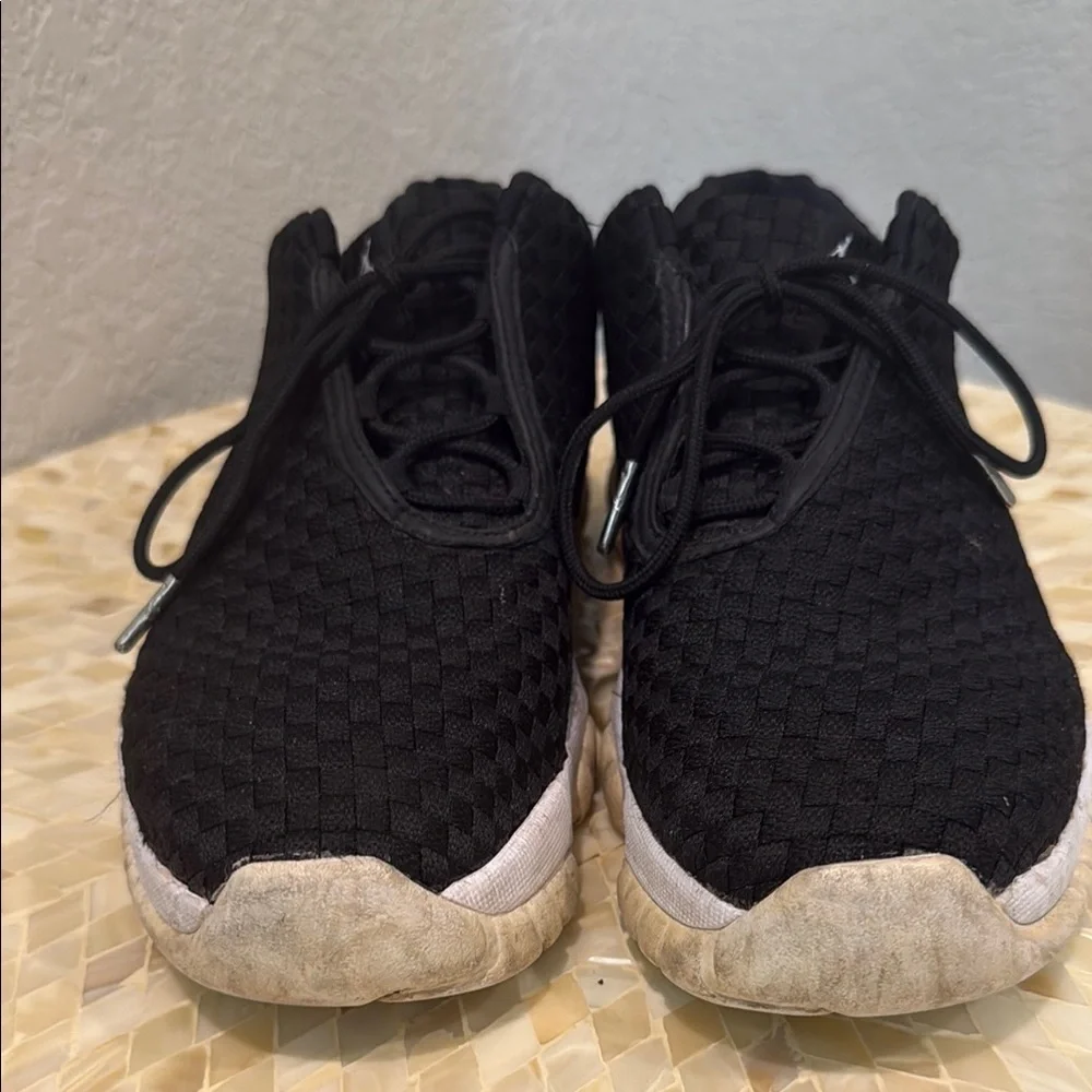 Jordan Future low Men's Black Woven Sneakers size 10.5